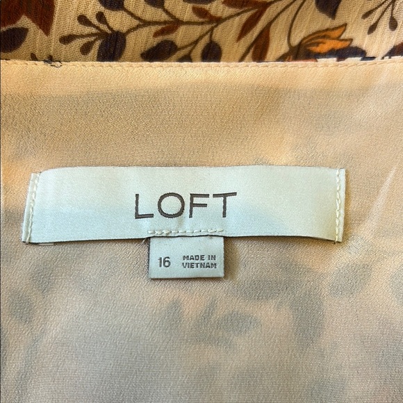 LOFT Floral Midi Dress - Picture 5 of 5